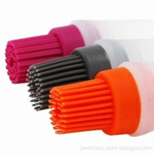 Silicone Barbecue Brush Set, FDA and LFGB Marks, Various Colors Available